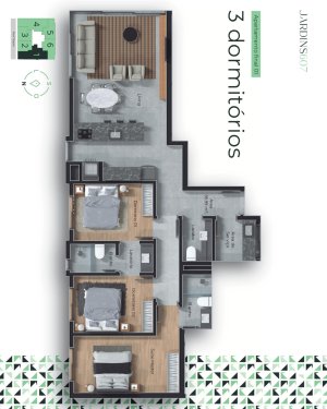 Jardins 607 - foto 14