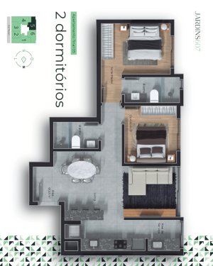 Jardins 607 - foto 15