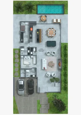 Casa em condomínio nova, mobiliada e decorada 4 suites — foto 5